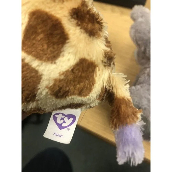 Lot Of 4 Ty Beanie Boos Kacey, Safari, Peanut, Oscar - Picture 9 of 9